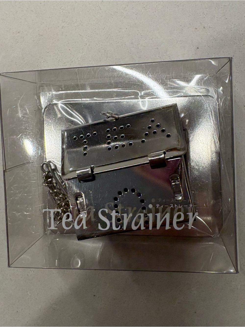Japanese Tea Strainer House Shape Stainless Steel Infuser